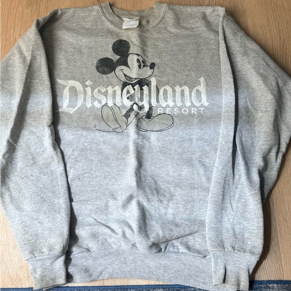 Disney Tops - Disneyland Vintage Grey Crewneck